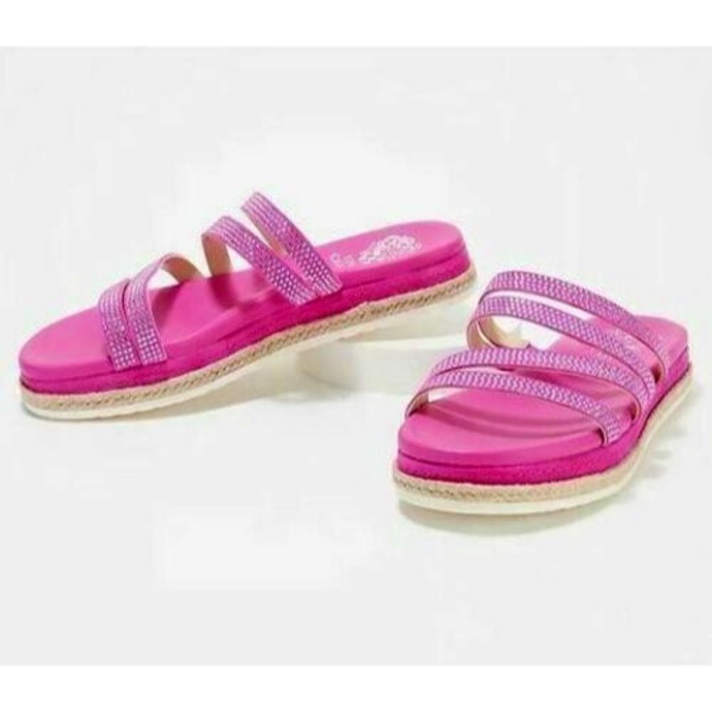 Vince Camuto Strappy Slide Sandals - Rallsan 7.5W A377099